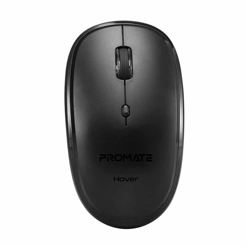 Promate, Ergonomic Wireless Mouse, Hover.Black