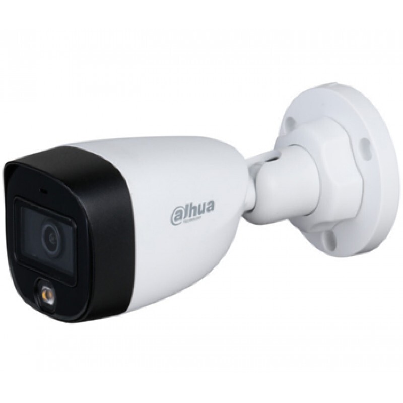 CAMERA FULL COLOR 2MP 3.6MM OUTDOOR DAHUA DH-HAC-HFW1209CP-LED S2