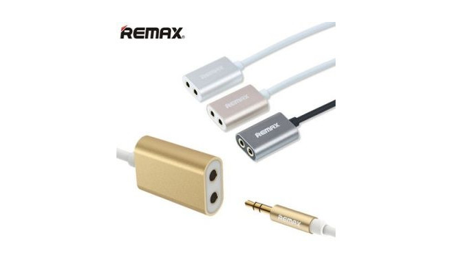 Remax Qulmax 3.5mm Share Jack Cable RL-20S Grey