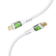 CABLE CHARGER TYPE-C TO LIGHTNING ULTRA-FASTTRANSPARENT