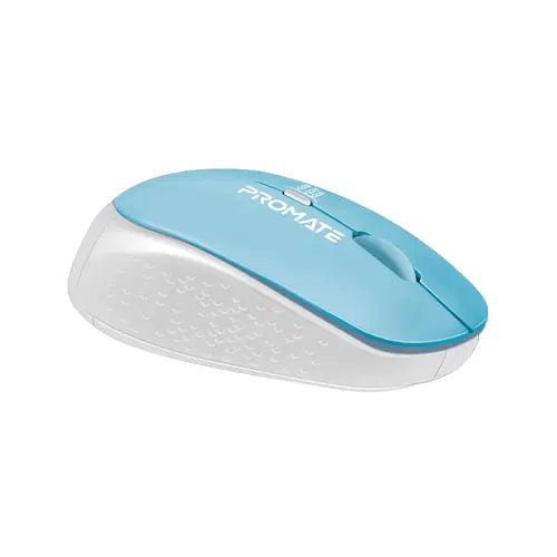 Promate MaxComfort Ergonomic Wireless Mouse Blue