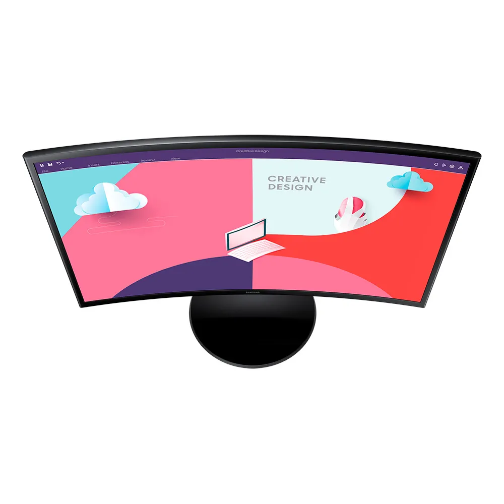 Samsung  24" FHD 4ms 75Hz Curved Monitor - Black (SM-LS24C360EAMXUE) Samsung  24" FHD 4ms 75Hz Curved Monitor - Black (SM-LS24C360EAMXUE) Samsung  24" FHD 4ms 75Hz Curved Monitor - Black (SM-