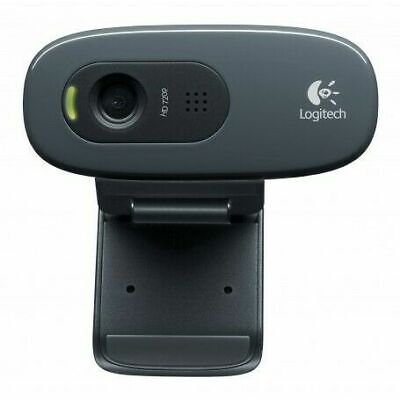 Logitech C270 Desktop or Laptop Webcam, HD 720p Widescreen for Video Calling and Recording