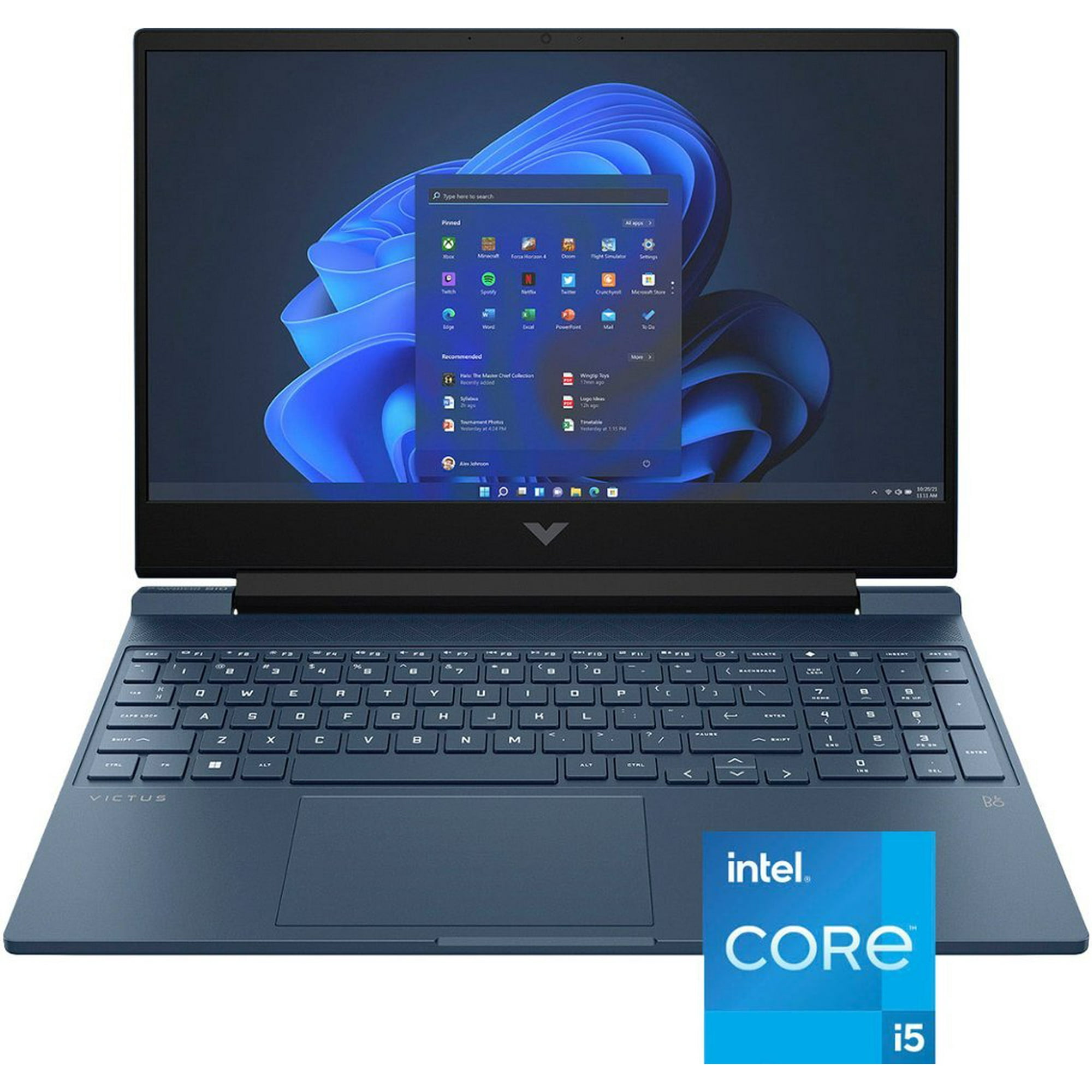 HP (9T9R8UA) Victus 15-fa0033dx 15.6 FHD, i5-12450H, 8Gb 512Gb SSD, RTX3050 4Gb - Blue