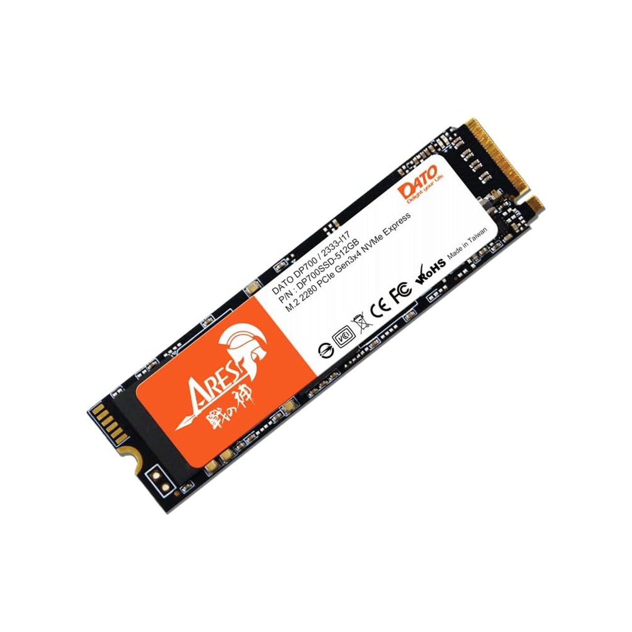 Dato DP700 256GB M.2 PCIe NVMe SSD
