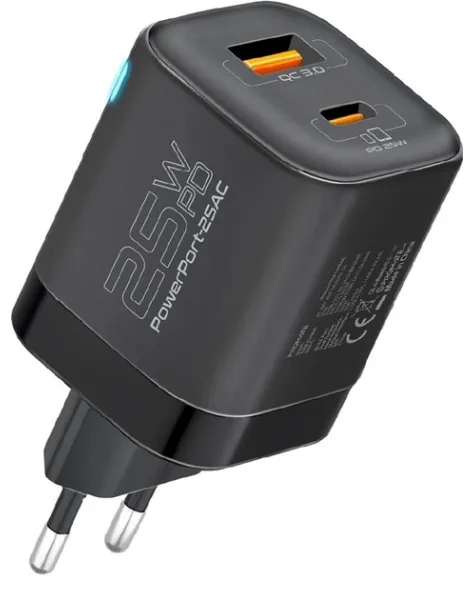 Promate PowerPort-25AC Ultra Fast Dual port