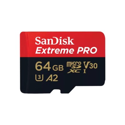 SanDisk 64GB Extreme PRO microSDXC Card + SD