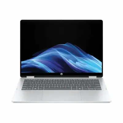 HP OMNIBOOK 5 FLIP 14 FP0023  INTEL CORE 7-150U  16GB RAM 512GB SSD  INTEL GRAPHICS  14" 2K IPS LED TOUCH X360  BACKLIT ENGLISH KEYBOARD  WIN11 HOME GLACIER SILVER
