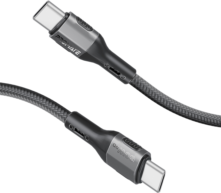 Promate Tough-Built 60W PD USB-C Cable