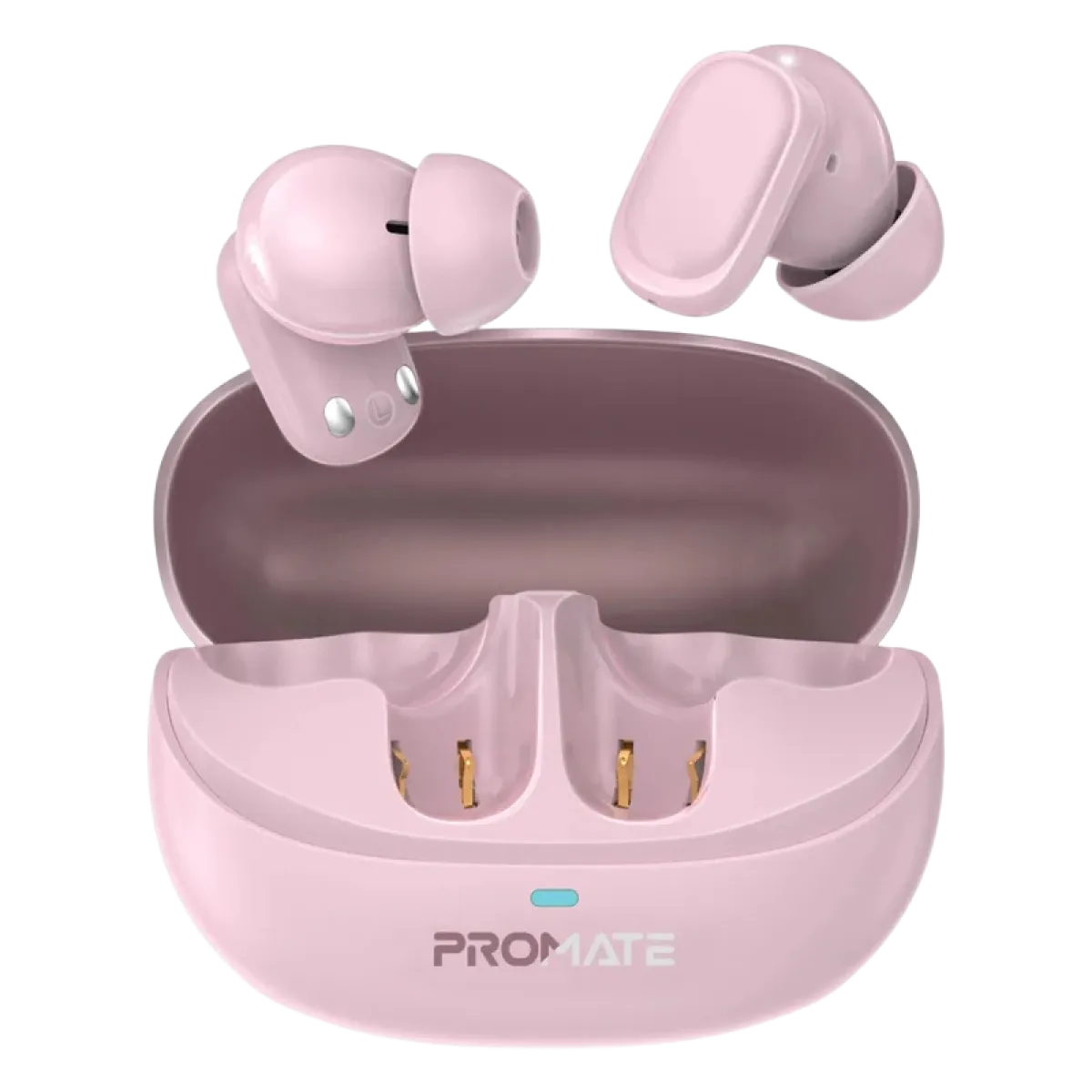 Promate (Lush-Pro.Pink) Acoustic Wireless Earbuds - Pink