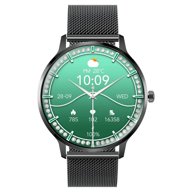 Promate AMOLED 1.32" Curved Screen Fitness Tracker