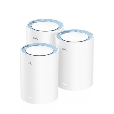 Cudy M1200, AC1200 Dual Band Wi-Fi5 Mesh 10/100M, 3-pack