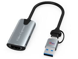 HDMI Video Capture USB A/USB C 2-in-1 Connector