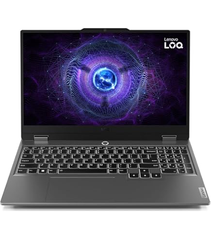 Lenovo Laptop 15.6-Inch - LOQ 15IRX9 - Core i7-14700HX - 16GB/512GB SSD - 8 GB RTX 4060