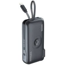 Promate PowerPack-10i Charger Power Bank 22W / 10000mAh / USB-C / QC3.0 / iWatch 2,5W / 220V