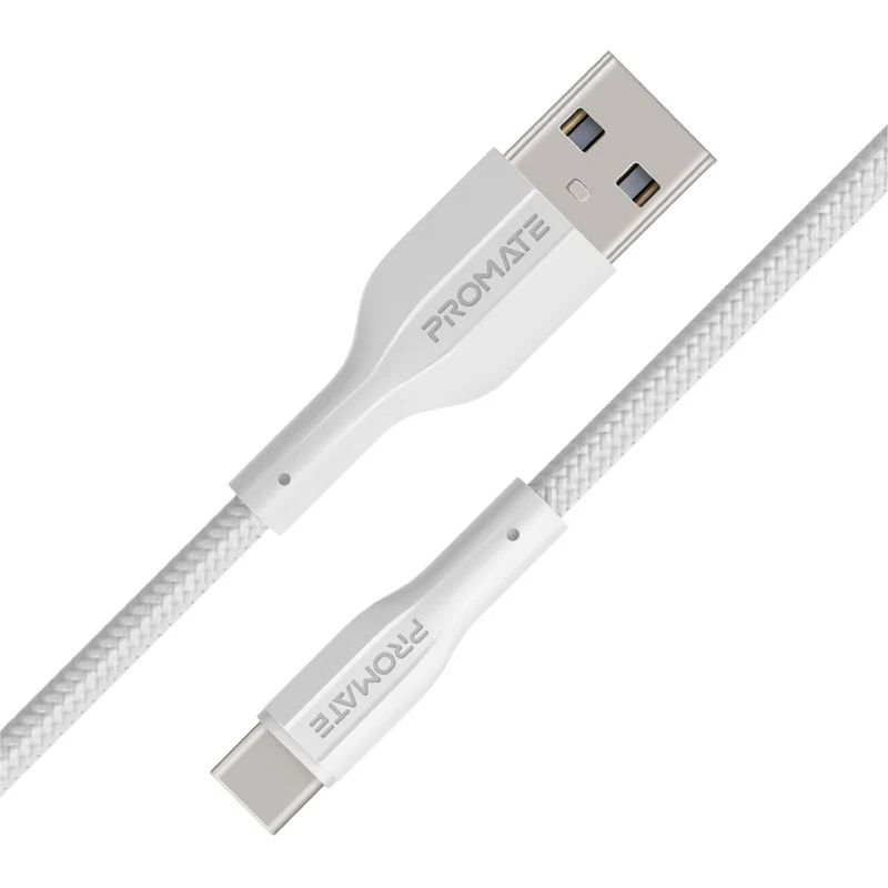 Promate XCord-CC.Black High Tensile Strength Data & Charge USB-C Cable