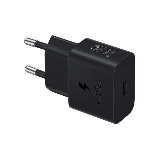 Samsung 25W Black USB Type-C Power Adapter ORIGINAL