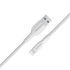 Promate High Tensile Strength Data & Charge Cable for Apple Devices, 1M,Black | XCord-Ai