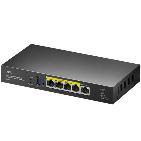 VPN router and AP controller Cudy C200P