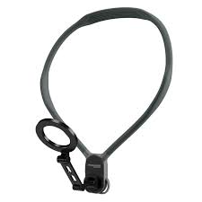 Promate (MagView) Flexible Neckband MagSafe Compatible Phone Mount for Handsfree POV - Black